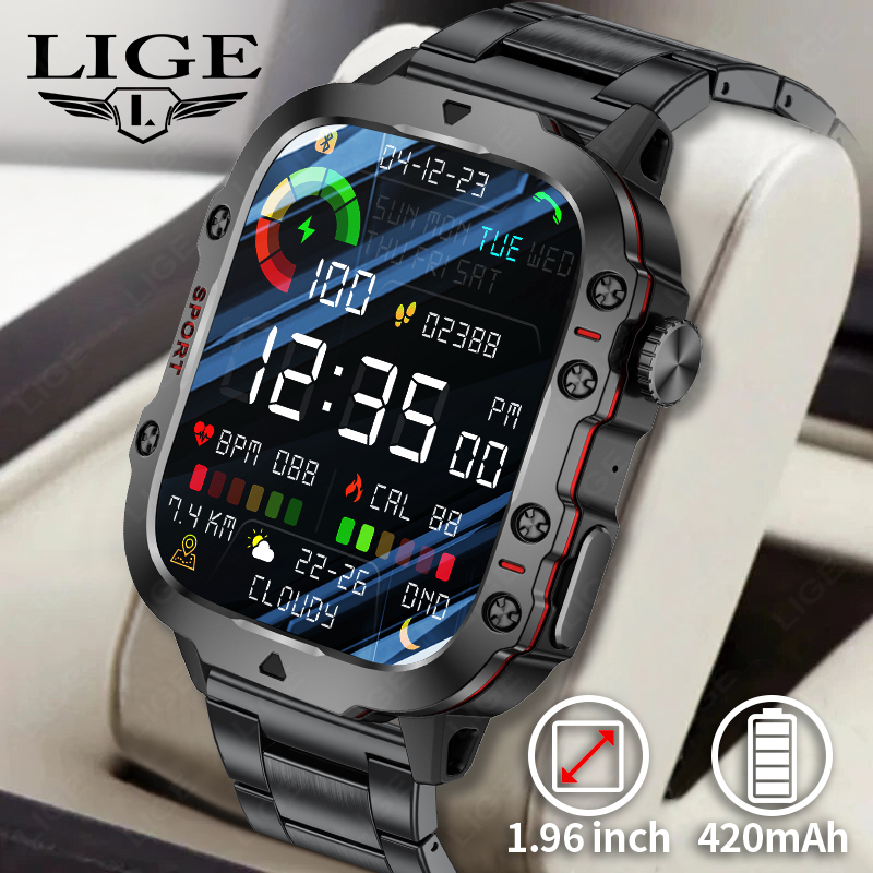 Gym Floor Mats - 2026 robuste Militärische Fitness Smart Uhr