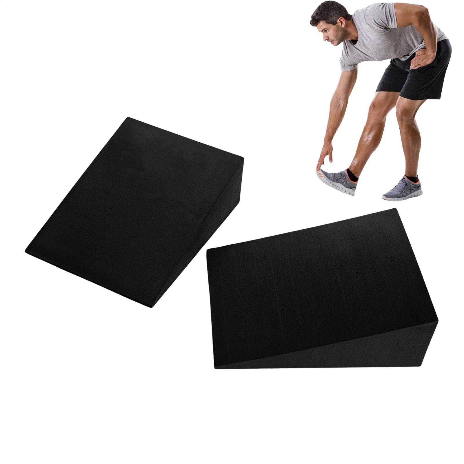 Yoga Fitness Board - 1 Paar Yoga-Keilblöcke aus EVA-Schaumstoff, Yoga-Keil-Dehnbretter,