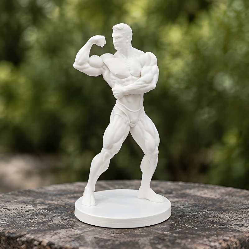 Yoga Fitness Rooms - 1/2-teilige Fitness-Trainer-Skulptur, die die Kraft und
