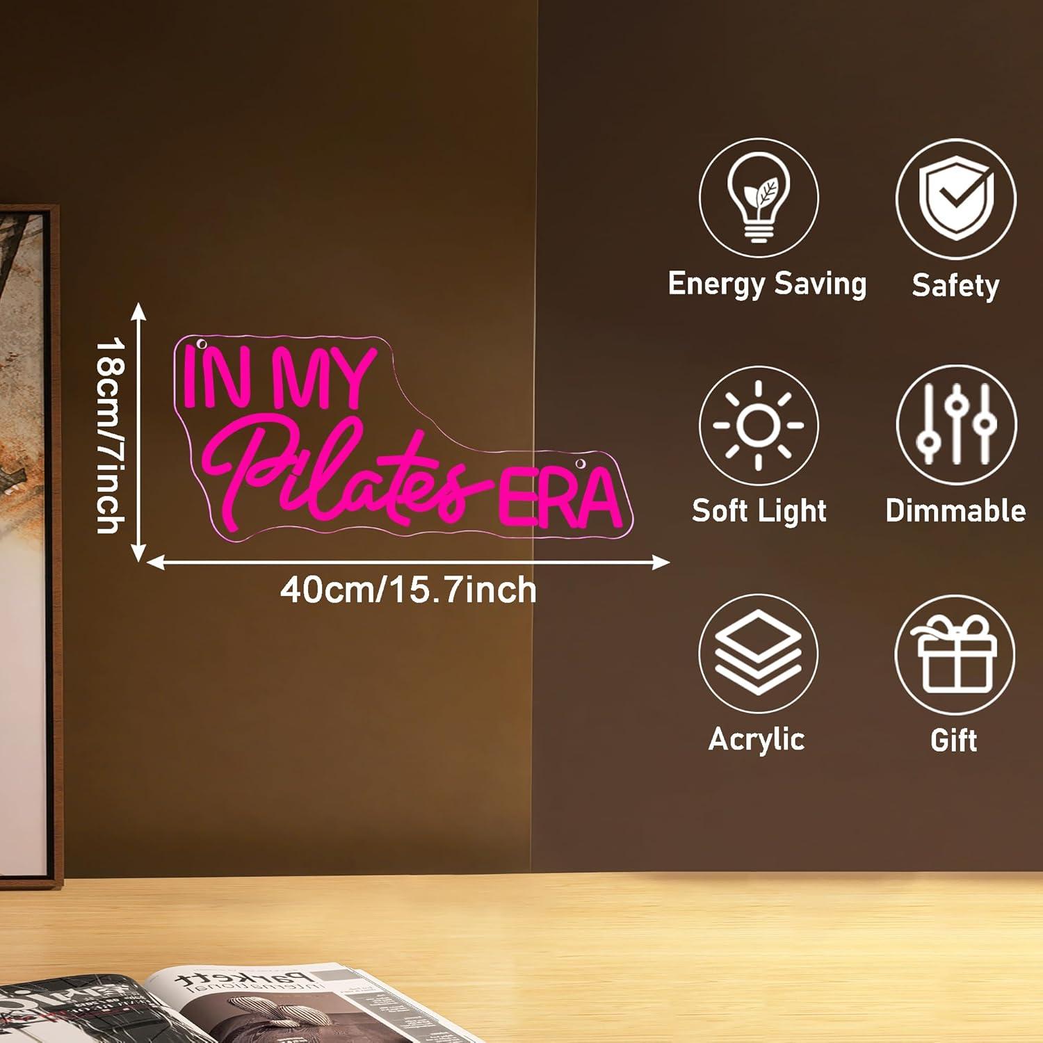 In My Pilates Era Neonschild D – Yoga Fitness Rooms Bewertung und Preis