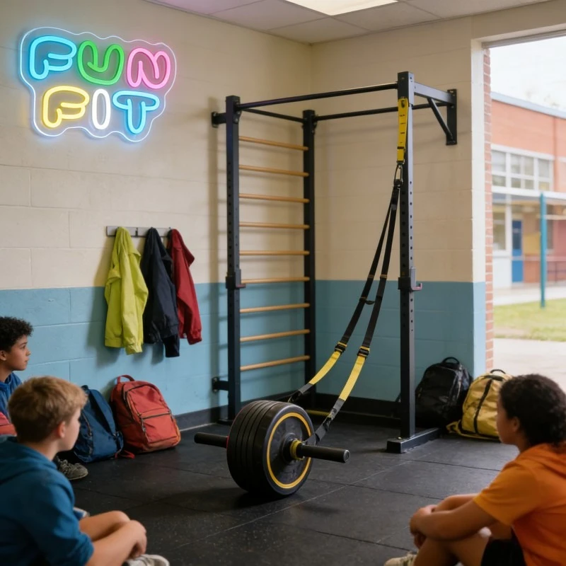 Fun Fit Neon-Schild LED Cartoo – Yoga Fitness Rooms Bewertung und Preis