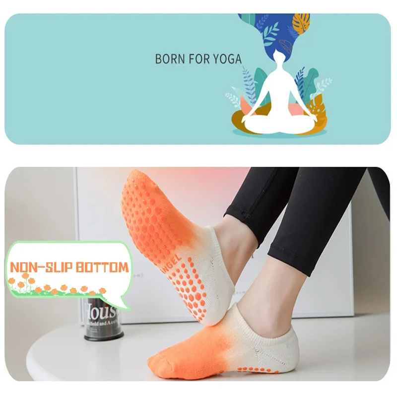 Bunte Anti-Rutsch-Yoga-Socken  – Yoga Daily Fitness Bewertung und Preis
