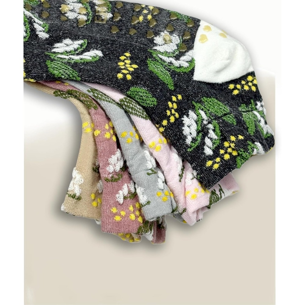 Blumenmuster-Jacquard-Yoga-Soc – Yoga Daily Fitness Bewertung und Preis