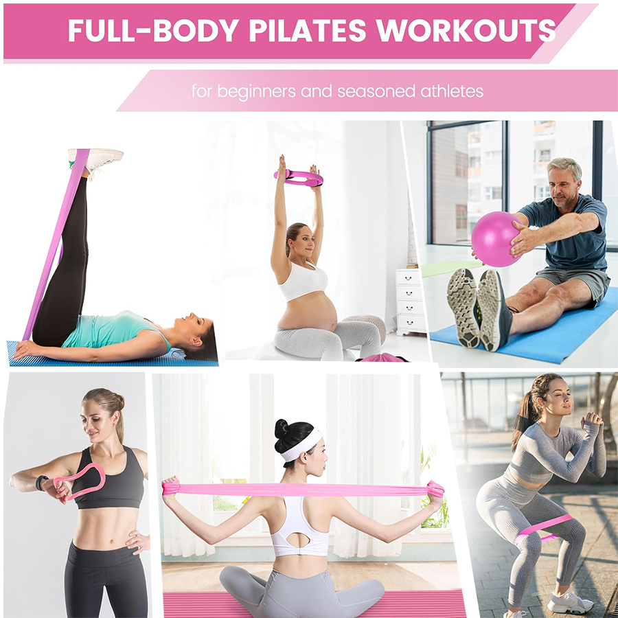 Kundenspezifisches LOGO 5-teil – Yoga Fitness Logo Bewertung und Preis