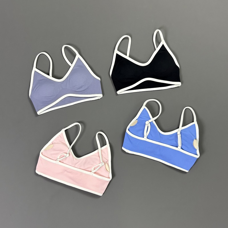 Damen Kontrastlinien-Yoga-BH V – Yoga Daily Fitness Bewertung und Preis