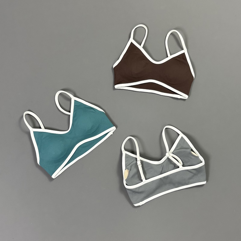 Damen Kontrastlinien-Yoga-BH V – Yoga Daily Fitness Bewertung und Preis
