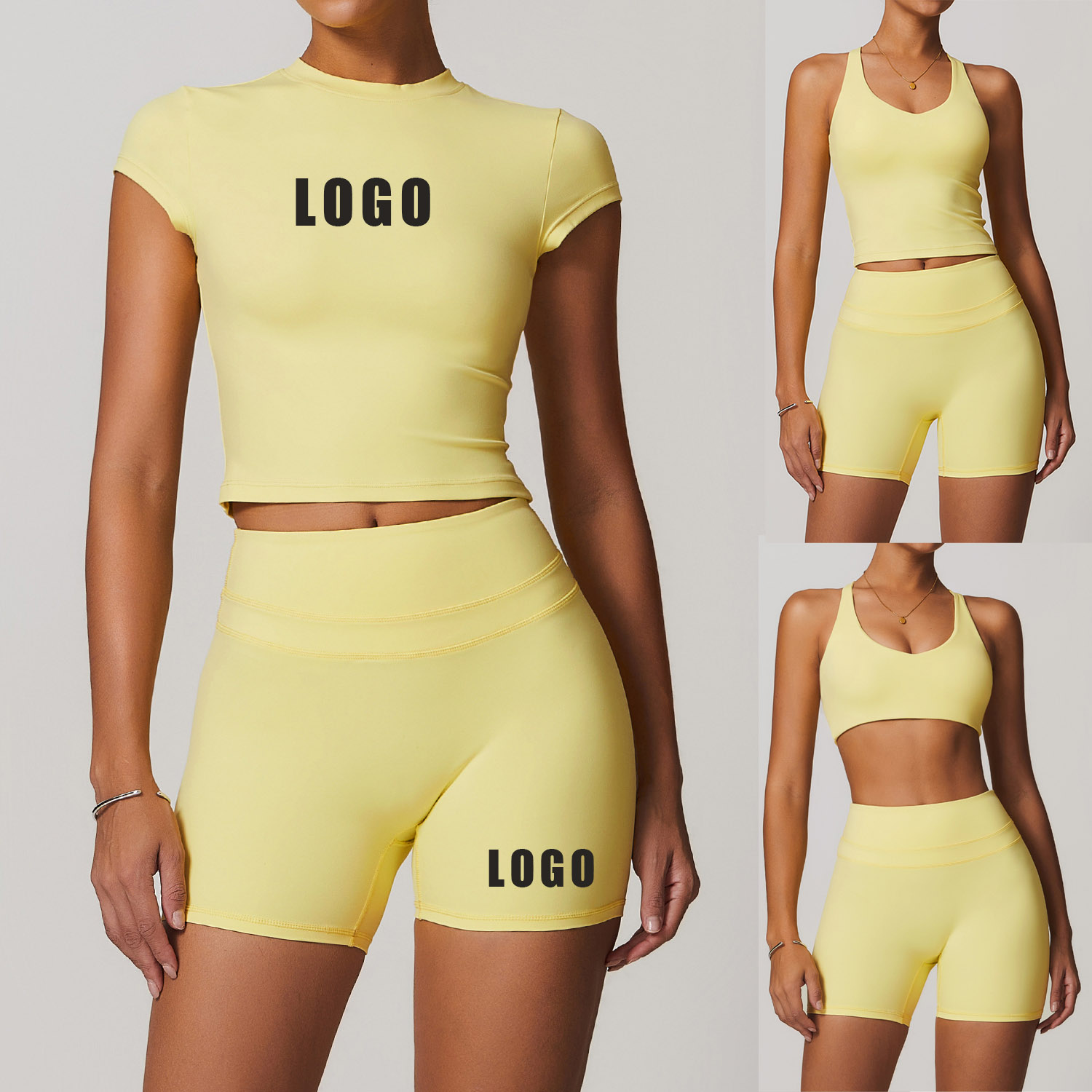 Maßgeschneiderter Logo-Damen-Y – Yoga Fitness Logo Bewertung und Preis