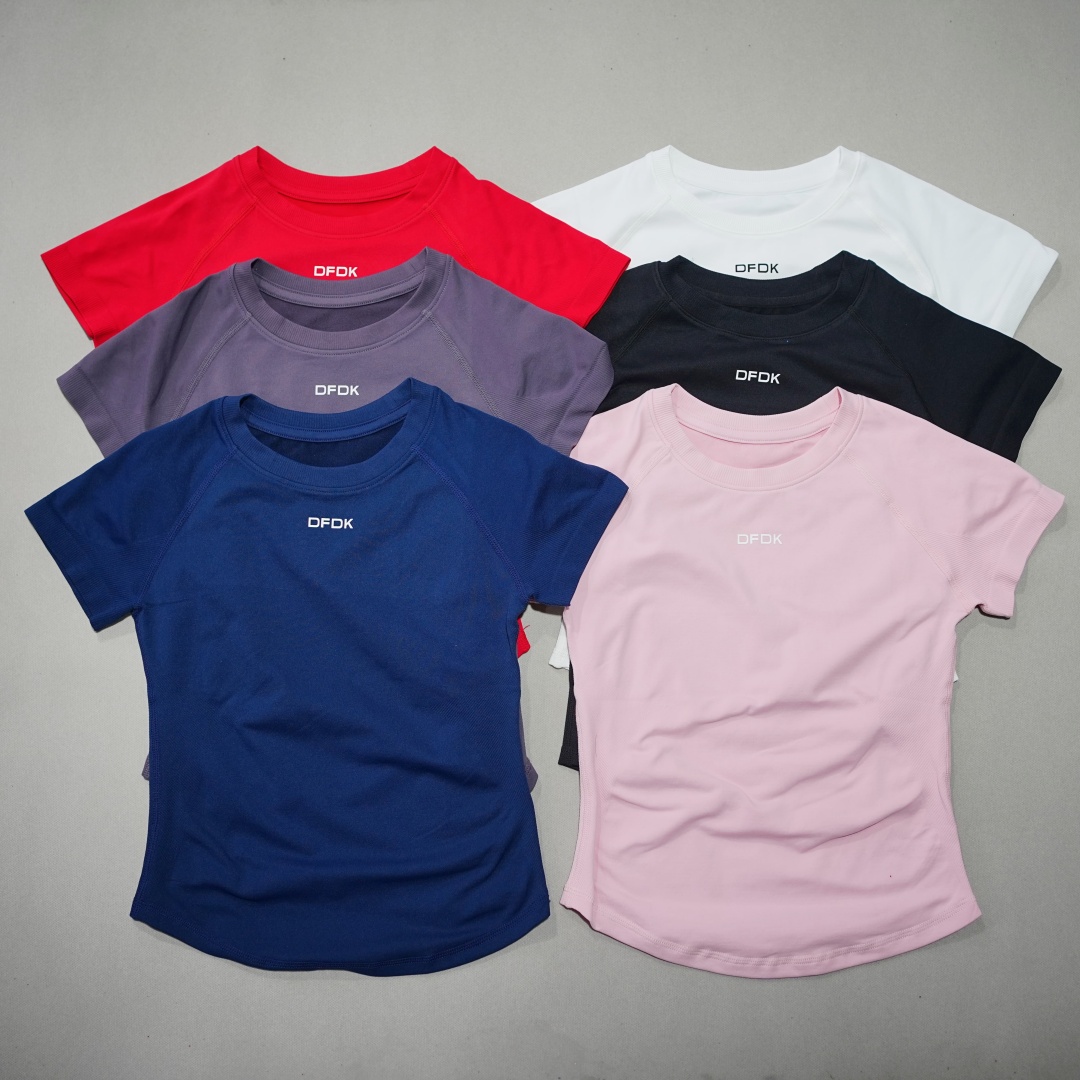 DFDK Damen-T-Shirt, elastisch, – Yoga Fitness Top Bewertung und Preis