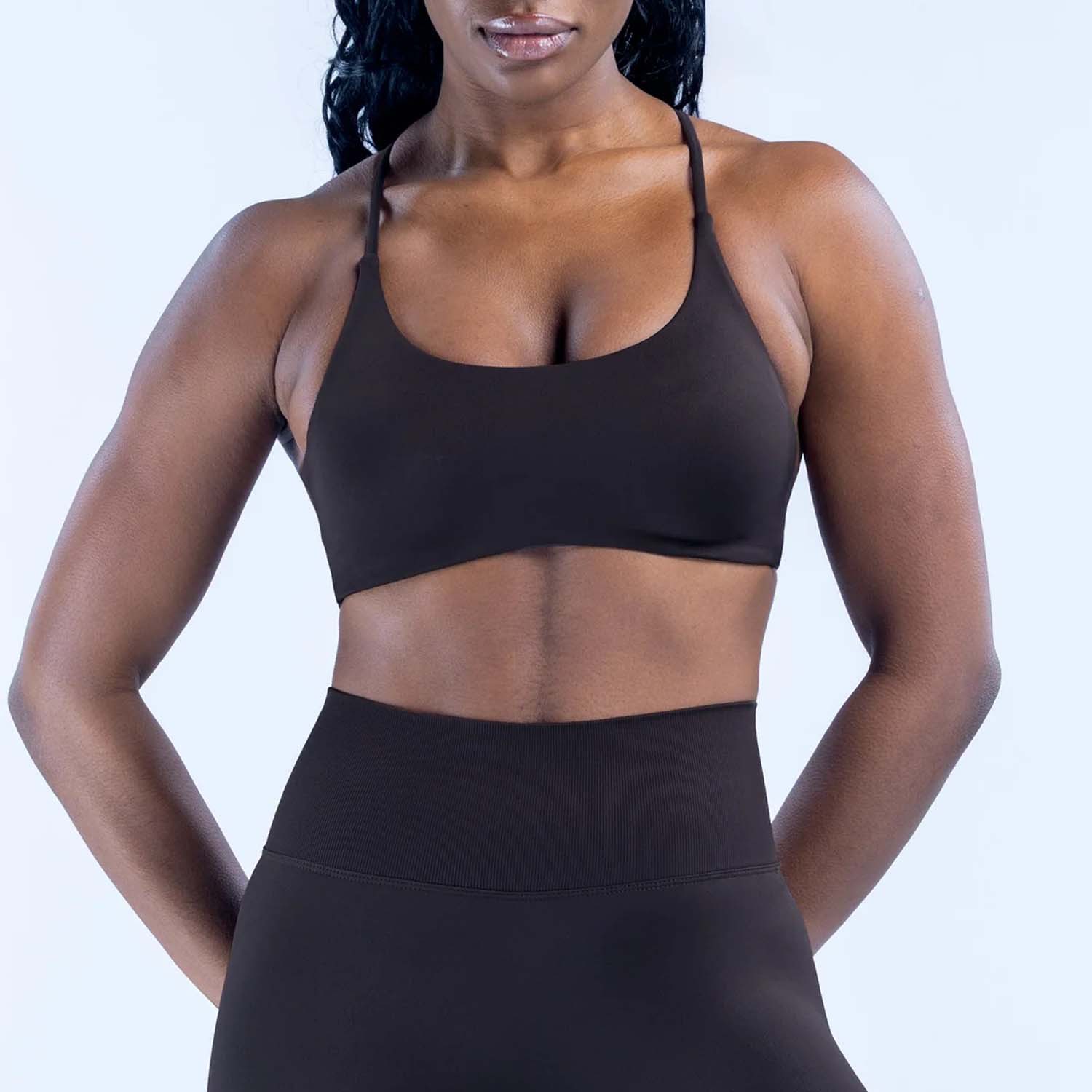 LOGO Nahtloser Sport-BH mit Kr – Yoga Fitness Logo Bewertung und Preis