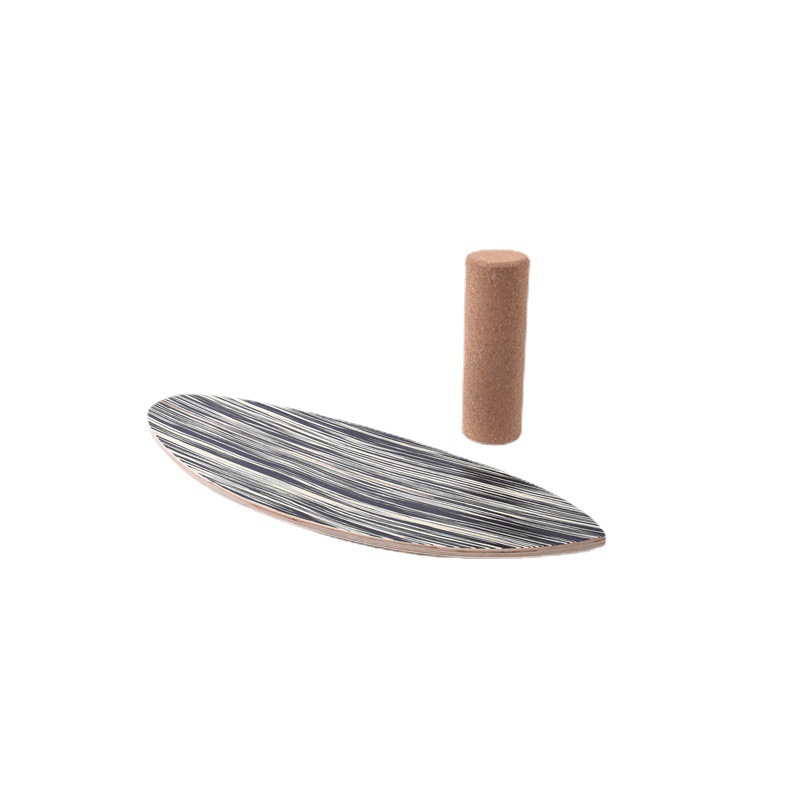 Holz-Balance-Trainer mit Rolle – Yoga Fitness Board Bewertung und Preis