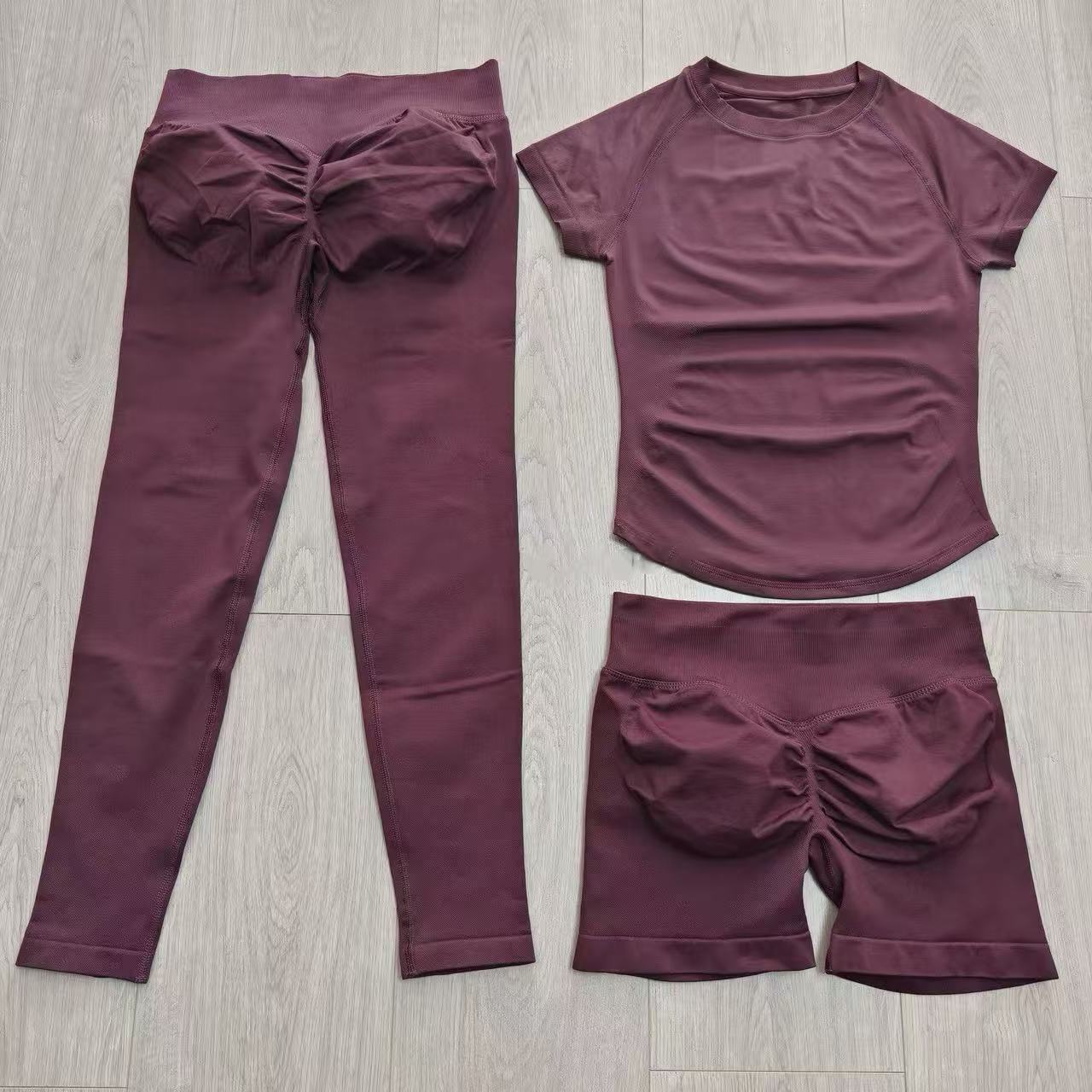 2-teiliges Sportset Kurzarm Na – Yoga Fitness Top Bewertung und Preis