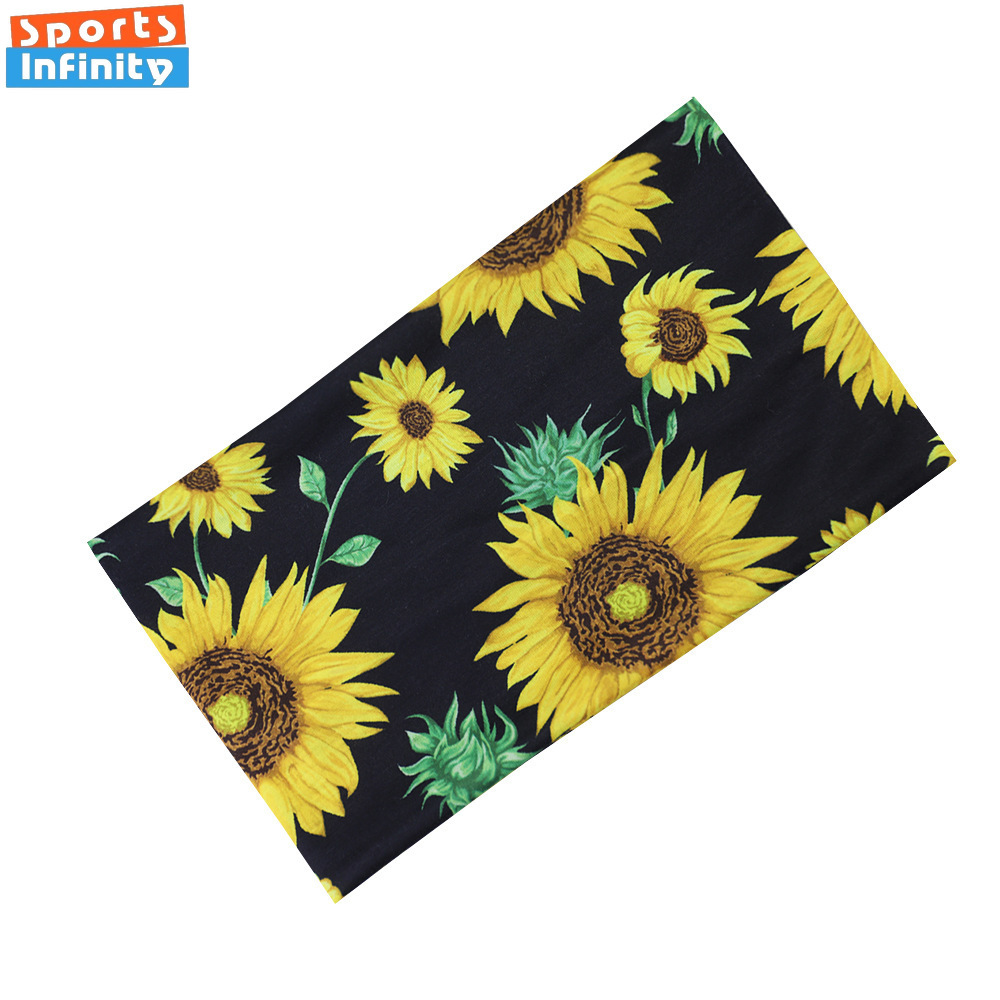Sonnenblumen-bedrucktes, elast – Yoga Daily Fitness Bewertung und Preis